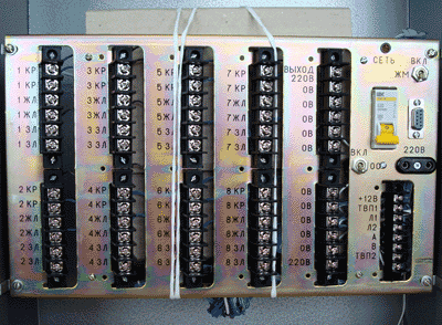 Панель монтажная КДУ-3.2Н. Блок электронный упакован и подвязан. 
